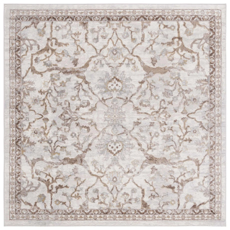 Safavieh Palma 6'-7" x 6'-7" Rug in Beige / Brown