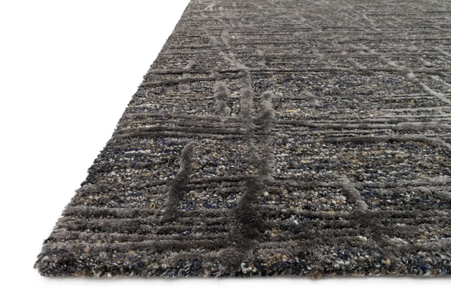 Loloi Juneau Jy-05 Charcoal / Charcoal Rugs - rug corner