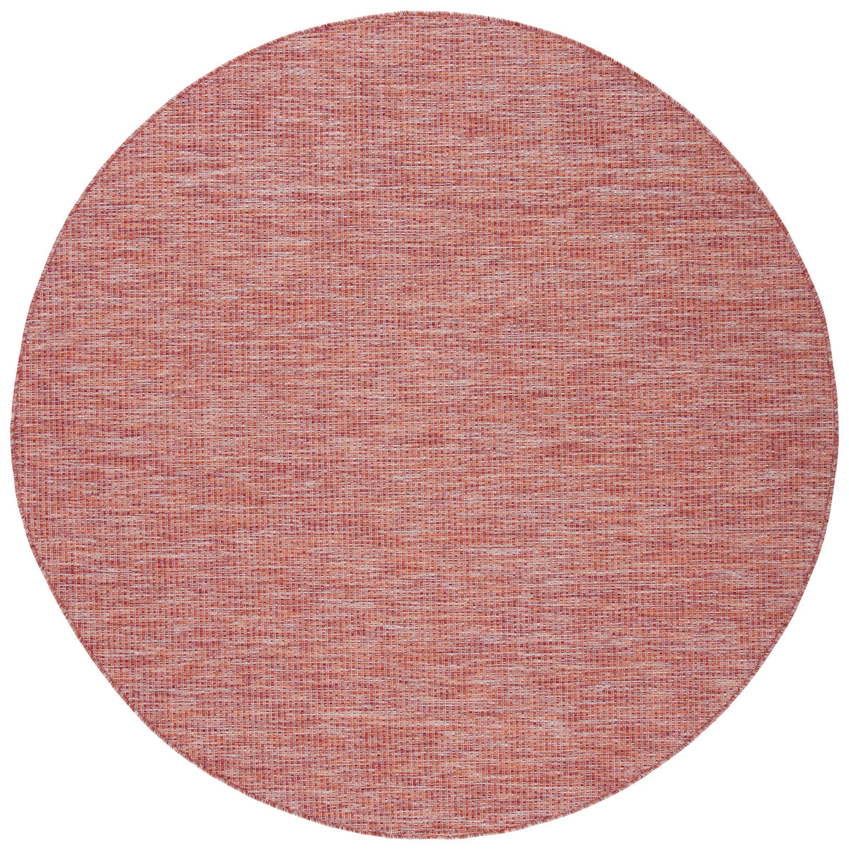 Safavieh Courtyard 6'-7" x 6'-7" Rug in Red / Red