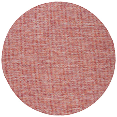 Safavieh Courtyard 6'-7" x 6'-7" Rug in Red / Red