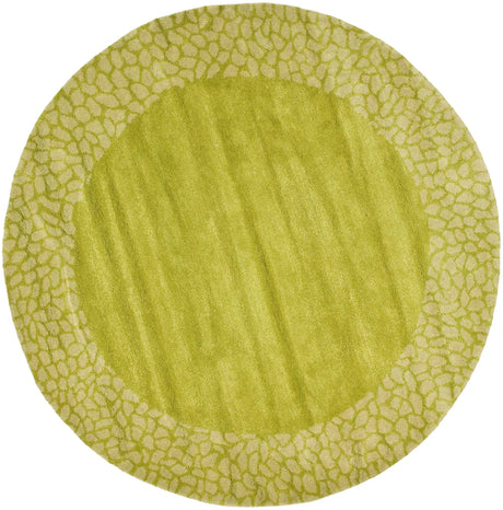 Safavieh Soho 6'-0" x 6'-0" Rug in Green / Light Green
