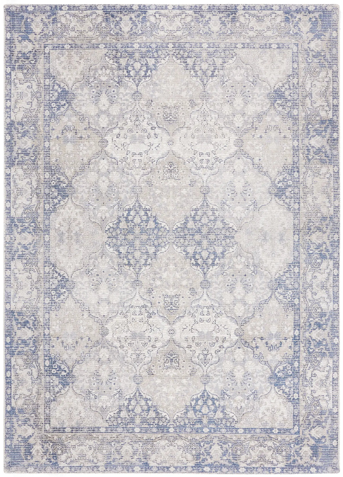 Safavieh Restoration Vintage 5'-0" x 8'-0" Rug in Ivory / Blue