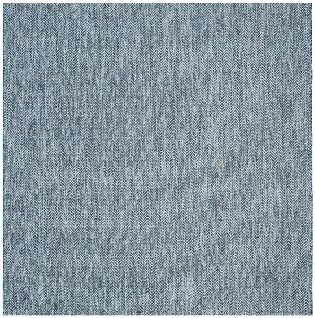 Safavieh Courtyard 6'-7" x 6'-7" Rug in Navy / Grey