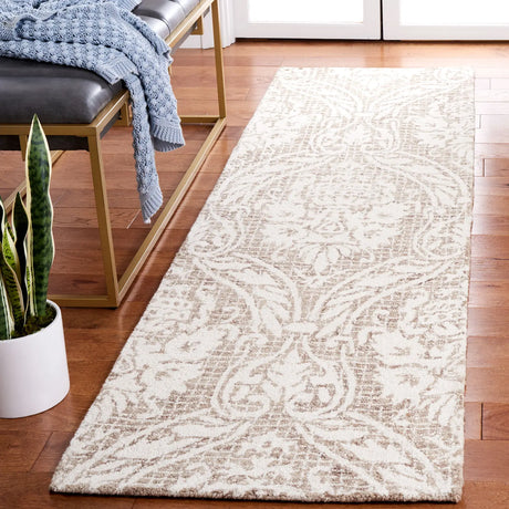 Safavieh Abstract 2'-3" x 8'-0" Rug in Ivory / Beige