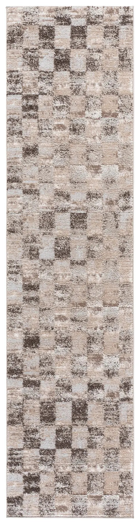 Safavieh Wave 2'-2" x 9'-0" Rug in Beige / Grey