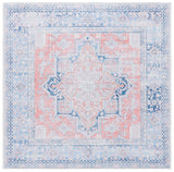 Safavieh Arizona 6'-0" x 6'-0" Rug in Rust / Navy