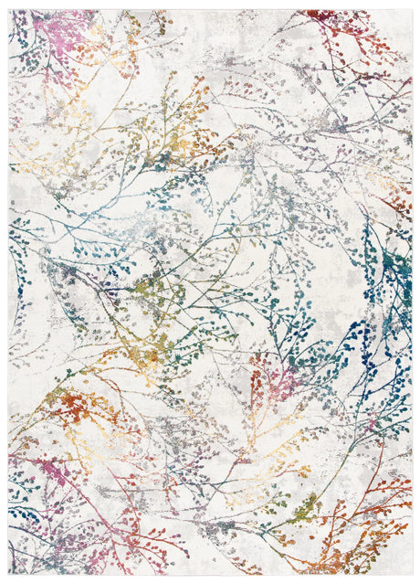 Safavieh Aria 4'-0" x 6'-0" Rug in Ivory / Blue