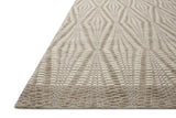 Loloi Kenzie Knz-01 Ivory/Taupe Rugs - rug corner