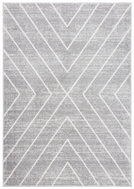 Safavieh Adirondack 4'-0" x 6'-0" Rug in Grey / Ivory