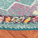 Safavieh Crystal 10'-0" x 10'-0" Rug in Teal / Orange