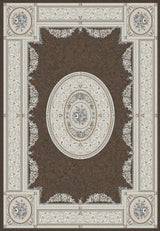 Dynamic Rugs Ancient Garden 57226 Brown/Cream Rug - Rectangular