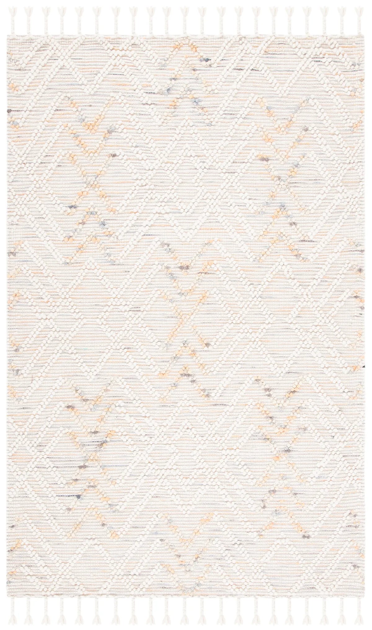 Safavieh Natura 4'-0" x 6'-0" Rug in Ivory / Orange