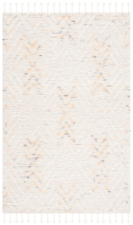 Safavieh Natura 4'-0" x 6'-0" Rug in Ivory / Orange