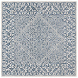 Safavieh Dip Dye 7'-0" x 7'-0" Rug in Blue / Ivory