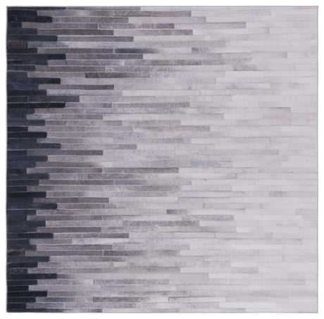 Safavieh Faux Hide 6'-0" x 6'-0" Rug in Ivory / Grey