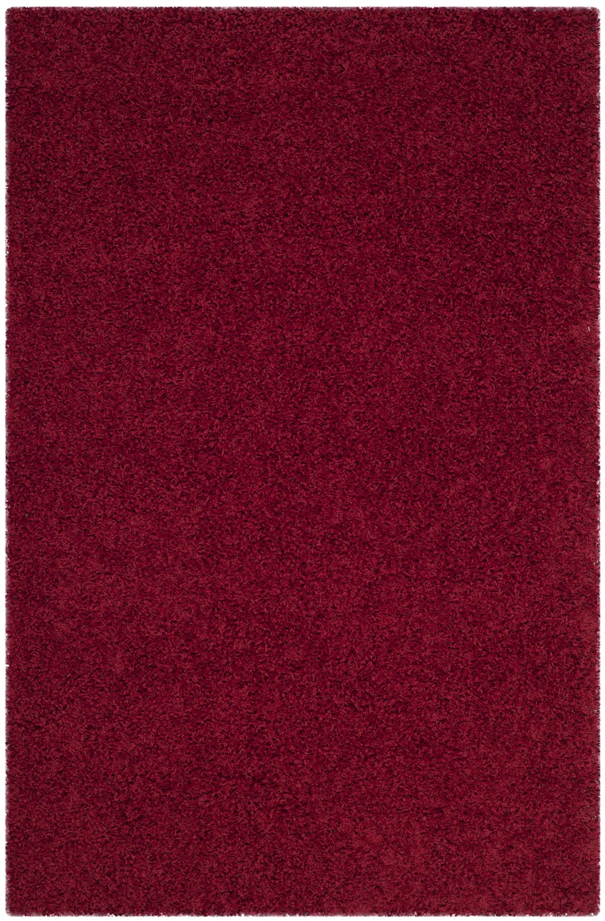 Safavieh Sga-Athens Shag 3'-0" x 5'-0" Rug in Red