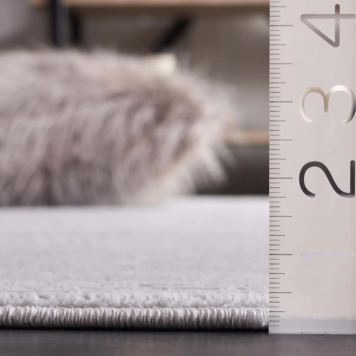 Safavieh Saylor 100 4'-0" x 6'-0" Rug in Grey