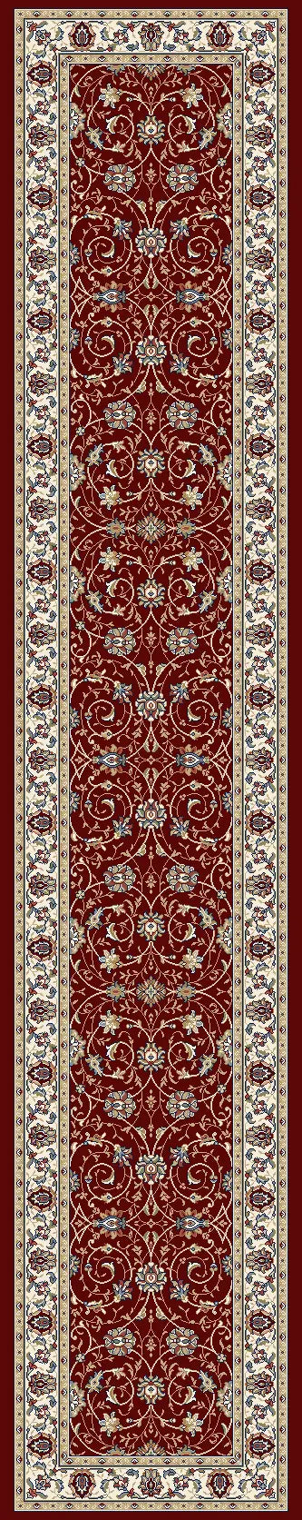 Dynamic Rugs Ancient Garden 57120 Red / Ivory Rugs - Runner