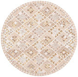 Safavieh Soho 6'-0" x 6'-0" Rug in Pink / Taupe