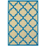 Oriental Weavers Sphinx Cayman 660L9 Sand / Blue Rugs - main flat