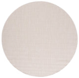 Safavieh Courtyard 6'-7" x 6'-7" Rug in Ivory / Gold