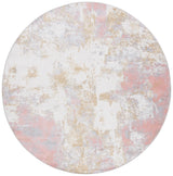 Safavieh Bayside 5'-3" x 5'-3" Rug in Ivory / Grey Pink
