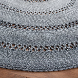 Safavieh Cape Cod 5'-0" x 5'-0" Rug in Charcoal