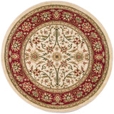 Safavieh Lyndhurst 5'-3" x 5'-3" Rug in Ivory / Red