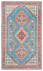 Safavieh Saffron 3'-0" x 5'-0" Rug in Navy / Red