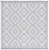 Safavieh Prairie 300 6'-7" x 6'-7" Rug in Grey / Ivory