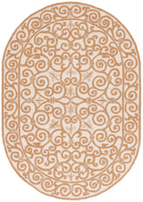 Safavieh Chelsea 4'-6" x 6'-6" Rug in Ivory / Gold