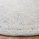 Safavieh Abstract 6'-0" x 6'-0" Rug in Ivory / Blue