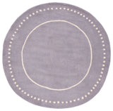 Safavieh Bella 5'-0" x 5'-0" Rug in Silver / Ivory