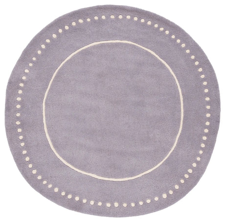 Safavieh Bella 5'-0" x 5'-0" Rug in Silver / Ivory