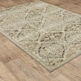 Oriental Weavers Sphinx Florence 270H6 Ivory/ Grey Rugs - angle detail