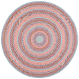 Safavieh Cape Cod 5'-0" x 5'-0" Rug in Pink / Blue