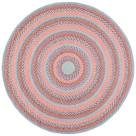 Safavieh Cape Cod 5'-0" x 5'-0" Rug in Pink / Blue