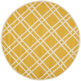 Safavieh Cambridge 6'-0" x 6'-0" Rug in Gold / Ivory