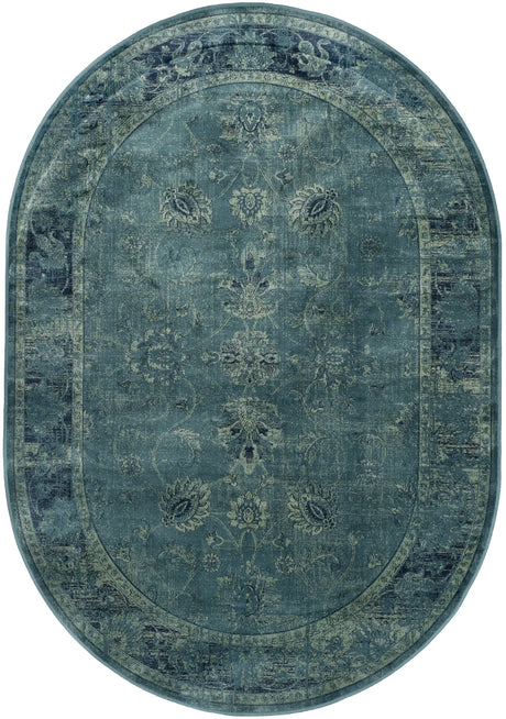 Safavieh Vintage 5'-3" x 7'-6" Rug in Turquoise / Multi