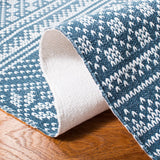 Safavieh Cedar Brook 5'-0" x 8'-0" Rug in Blue / Ivory