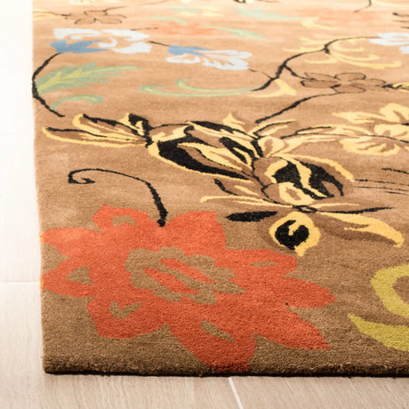 Safavieh Soho 3'-6" x 5'-6" Rug in Brown / Multi