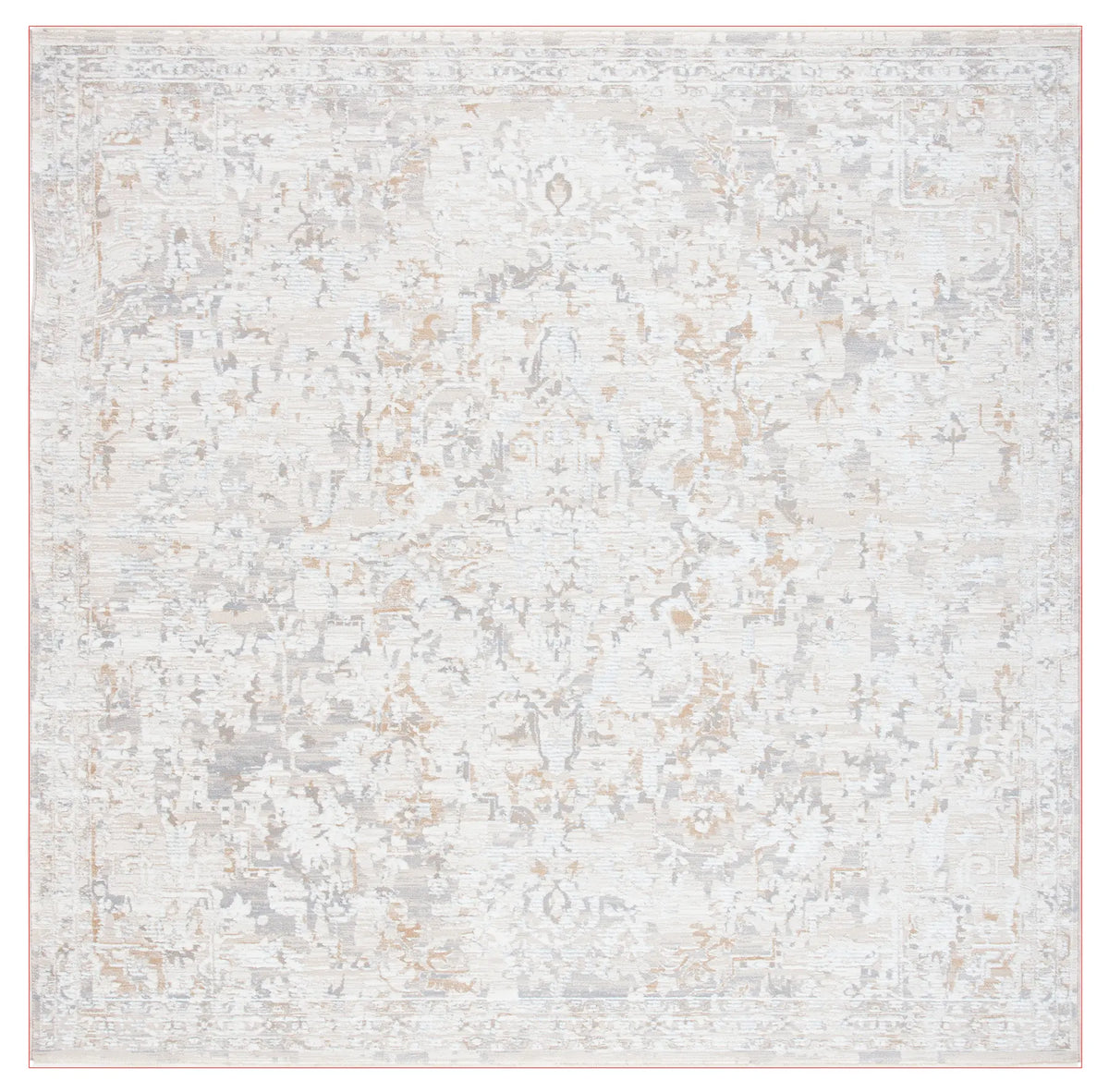 Safavieh Martha Stewart Sabrina 6'-7" x 6'-7" Rug in Ivory / Beige