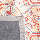 Safavieh Saffron 4'-0" x 6'-0" Rug in Red / Creme