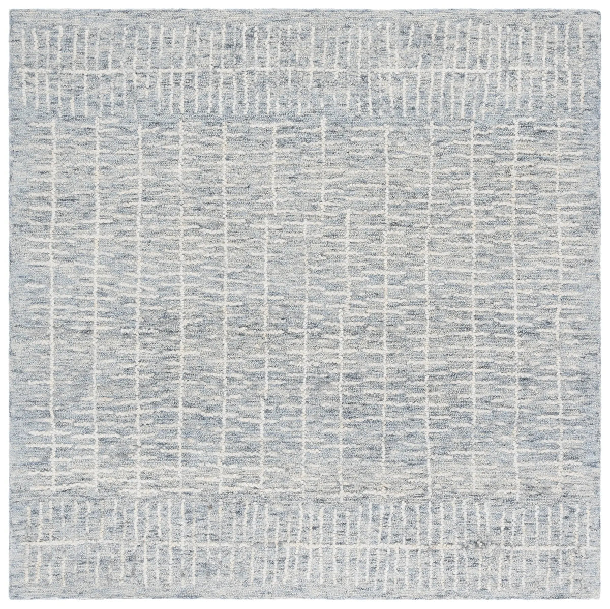 Safavieh Abstract 6'-0" x 6'-0" Rug in Light Blue / Ivory