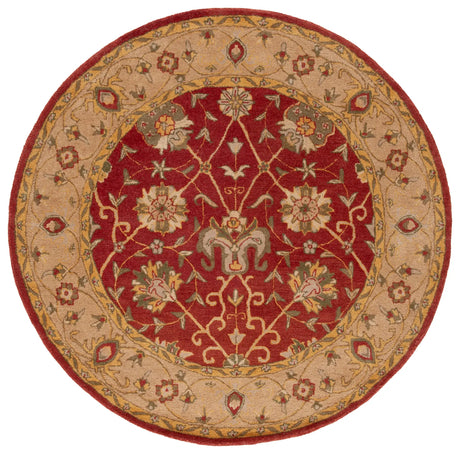 Safavieh Antiquity 6'-0" x 6'-0" Rug in Rust