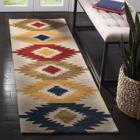 Safavieh Aspen 2'-3" x 11'-0" Rug in Ivory / Multi