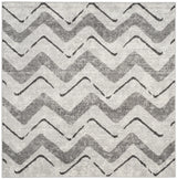 Safavieh Adirondack 6'-0" x 6'-0" Rug in Silver / Charcoal