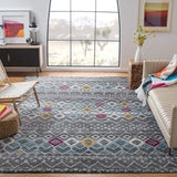 Safavieh Amsterdam 10'-0" x 14'-0" Rug in Dark Grey / Ivory
