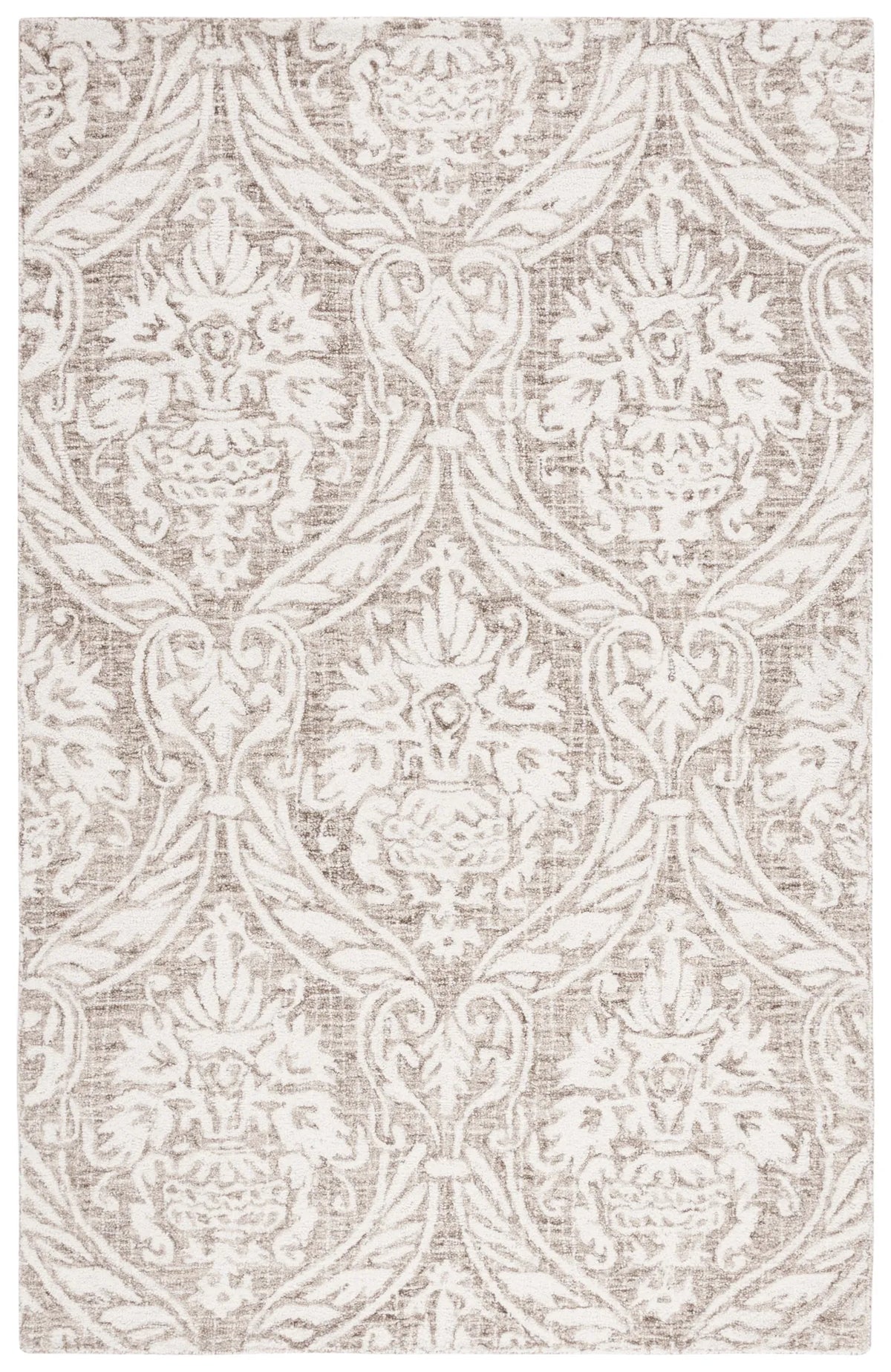 Safavieh Abstract 4'-0" x 6'-0" Rug in Ivory / Beige