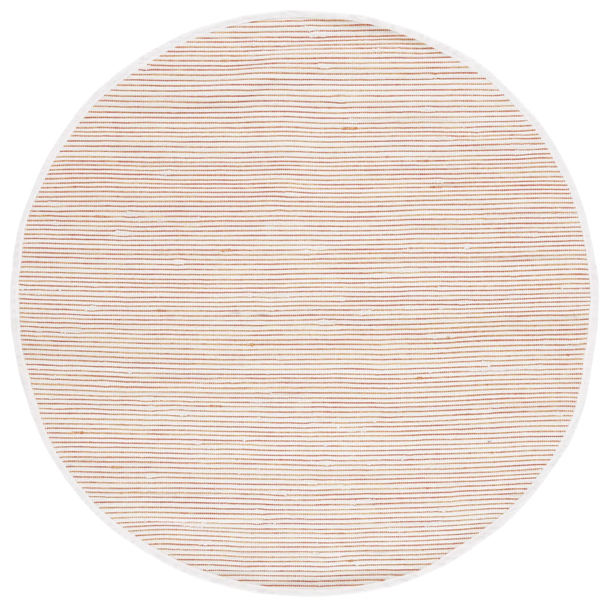 Safavieh Montauk 6'-0" x 6'-0" Rug in Red / Ivory